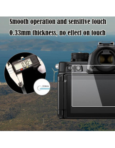 Protectores de Pantalla PCTC para Cámara Nikon Z F - Vidrio Templado 9H 2