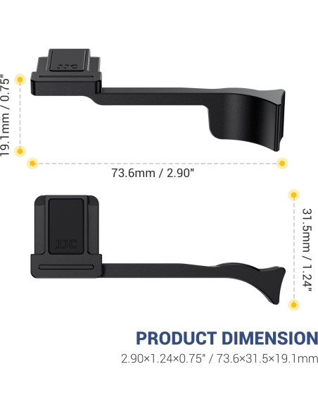Empuñadura Thumb Up Jinjiacheng para Leica D-LUX8