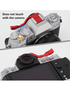 Agarre Thumbs Up Rojo Haoge para Fujifilm X-T10 X-T20 X-T30 2