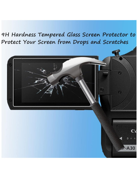 Protector de Pantalla Canon EOS C70 Vidrio Templado 9H 0.3mm