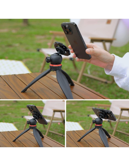 Adaptador de Montaje Magnético para Teléfono Sunflower 1/4-20