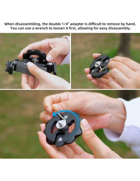 Adaptador de Montaje Magnético para Teléfono Sunflower 1/4-20