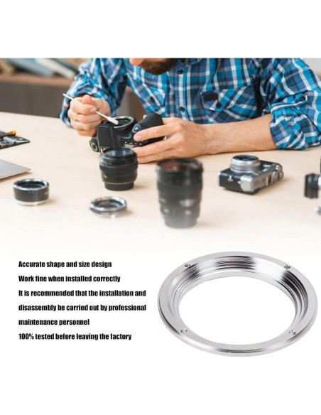 Anillo de Montaje de Bayoneta para Lente de Cámara Acouto - Reemplazo EF 24-70mm, 24-105mm, 16-35mm, 17-40mm
