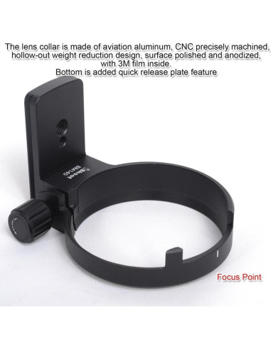 Soporte de Collar de Lente iShoot para Sigma 100-400mm