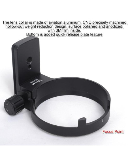 Soporte de Collar de Lente iShoot para Sigma 100-400mm