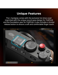 Mango en L de Madera SMALLRIG 4805 para FUJIFILM X100VI/X100V 2