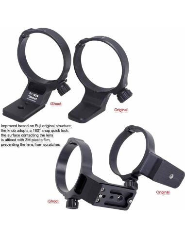 Anillo de Montaje de Trípode iShoot para Fujifilm GF 100-200mm y 250mm