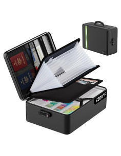 Bolsa de Documentos Ignífuga JIHOX 43x29 cm Impermeable