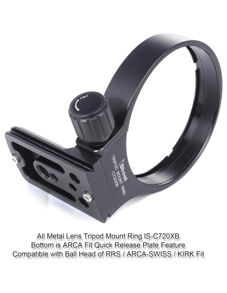 Anillo de Montaje en Trípode iShoot 78mm para Canon Lentes