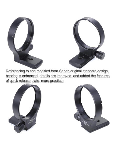 Anillo de Montaje en Trípode iShoot 78mm para Canon Lentes