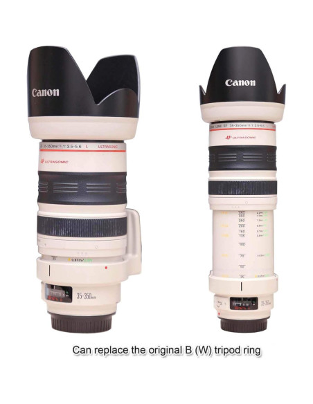 Anillo de Montaje en Trípode iShoot 78mm para Canon Lentes