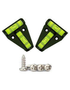 Nivel en T Magnético 2 Pcs YMGBHNKJLS con Tornillos