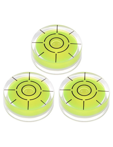 Nivel de Burbuja Circular HARFINGTON 32mm x 12mm Lima