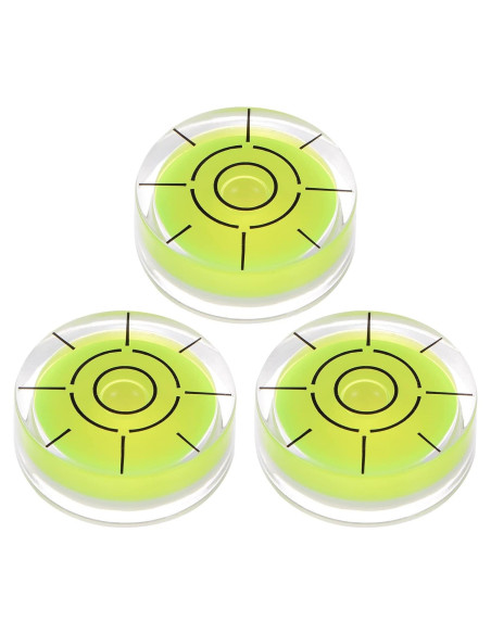 Nivel de Burbuja Circular HARFINGTON 32mm x 12mm Lima