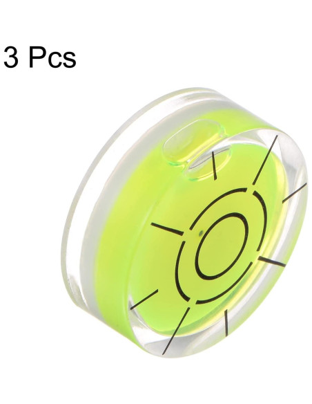 Nivel de Burbuja Circular HARFINGTON 32mm x 12mm Lima