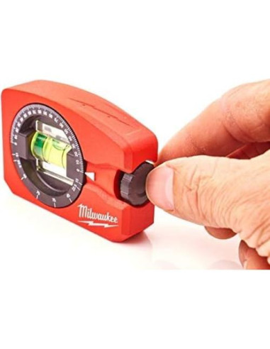 Nivel Magnético de Bolsillo Milwaukee 4932459597 7.8cm Rojo