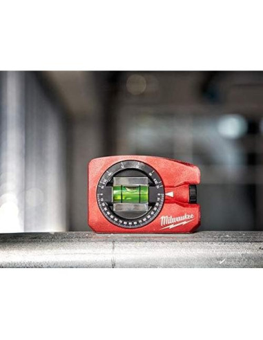 Nivel Magnético de Bolsillo Milwaukee 4932459597 7.8cm Rojo