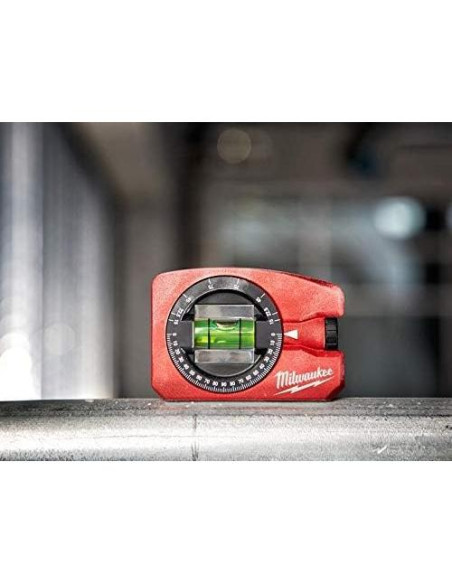 Nivel Magnético de Bolsillo Milwaukee 4932459597 7.8cm Rojo