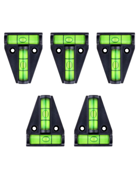 Nivel de Burbuja T Multipropósito Winnsty 5 Pcs Verde