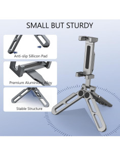 Soporte de trípode para teléfono CAMOLO PT-05 ligero y portátil 2