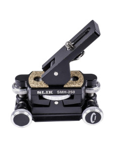Cabezal de trípode SLIK SMH-250 ajuste micro aluminio 0.25kg