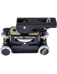Cabezal de trípode SLIK SMH-250 ajuste micro aluminio 0.25kg 2