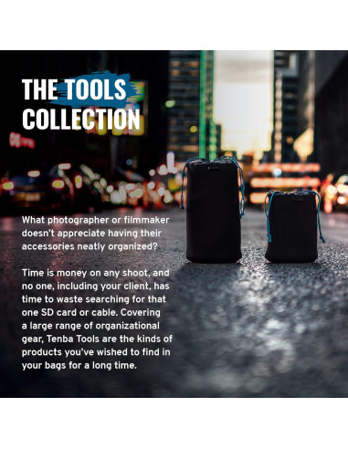 Bolsa Suave para Lente Tenba 15x11 cm Neopreno Protector