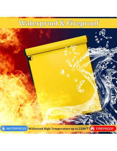 Paquete de 3 Bolsas Faraday Quctak Amarillas 50x38 cm