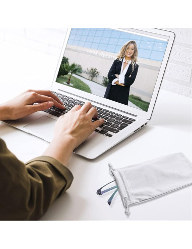 Bolsa de Almacenamiento para Gafas de Sol Yuntop - 4 Pcs Microfibra