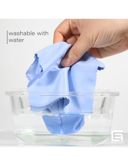 Bolsas de Lente de Microfibra Eco-Fused - Paquete de 4 Bolsas de Lente de Microfibra Eco-Fused - Paquete de 4