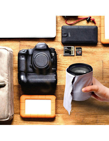 Bolsas de Lente de Microfibra Eco-Fused - Paquete de 4