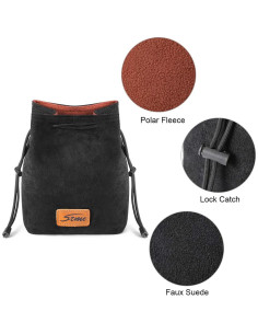 Bolsa de Cámara S-ZONE D04V937C Pequeña Negra 10.16x10.16x17.02 cm 2