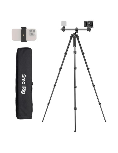 Trípode Horizontal SmallRig CT25 164cm para Cámara y Smartphone