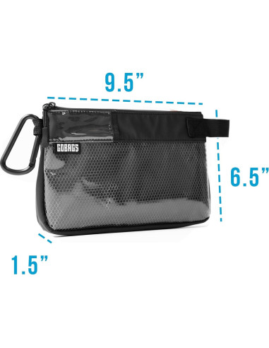 Bolsa Organizadora de Accesorios GOBAGS - Pequeña Negra