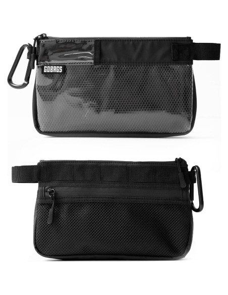 Bolsa Organizadora de Accesorios GOBAGS - Pequeña Negra