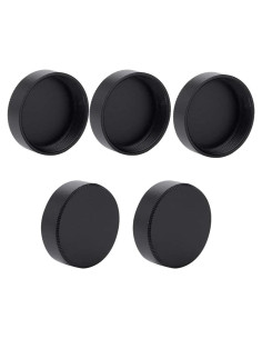 5 Piezas Cubierta Trasera de Lente 27mm Aleación V BESTLIFE