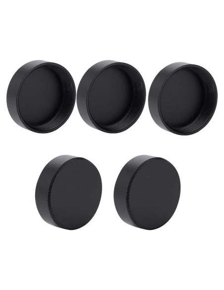 5 Piezas Cubierta Trasera de Lente 27mm Aleación V BESTLIFE