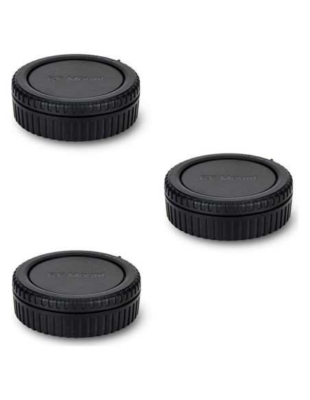 Tapa de lente y cuerpo para cámara Canon RF - 3 Paquetes