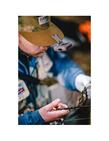 Linterna Frontal Claymore 120H Tan - LED Recargable USB-C