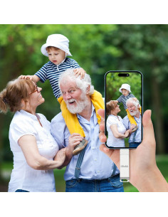 iDiskk 256GB Stick de Almacenamiento para iPhone MFi 2