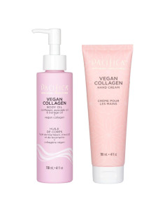 Conjunto Vegano de Crema de Manos y Aceite Corporal Pacifica 118 ml