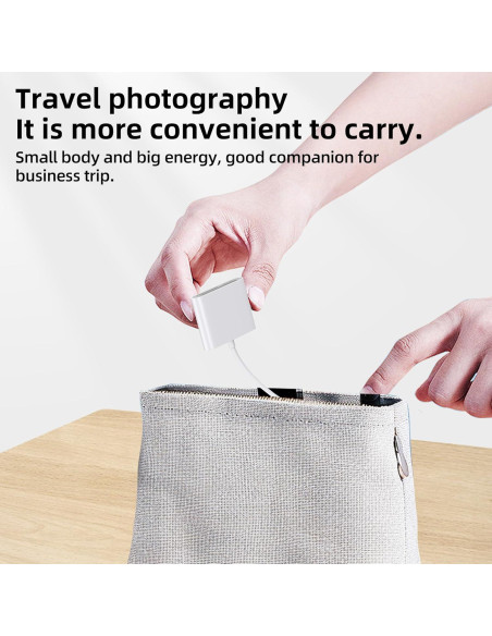 Lector de Tarjetas Lightning 3 en 1 Zoyuzan CF SD Micro SD