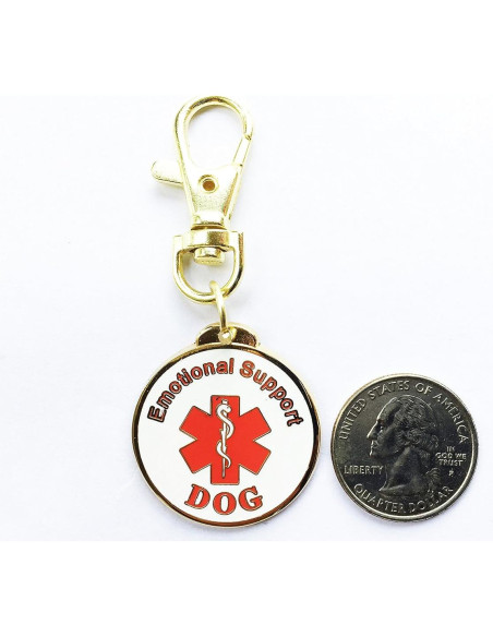 Tarjeta de Identificación de Perro de Servicio XpressID PVC