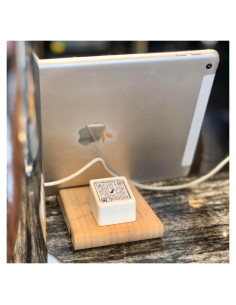 Juego de 10 Soportes de Precio de Cerámica Genérico - 3.5x3.5 cm