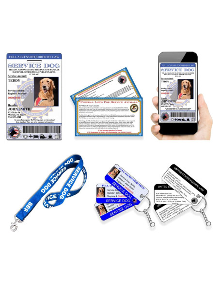 Identificación de Perro de Servicio XpressID - Paquete PRO