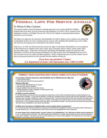 Identificación de Perro de Servicio XpressID - Paquete PRO