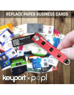 Tarjeta Digital ME Key 2.0 Keyport - NFC y QR para Networking 2