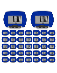 Contador de Pasos Weewooday XP6337 - 24 Piezas, Pantalla LCD