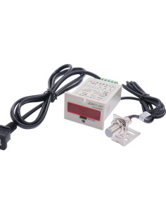 Contador Digital LED TWTADE 0-999999 con Sensor Hall 10mm 2