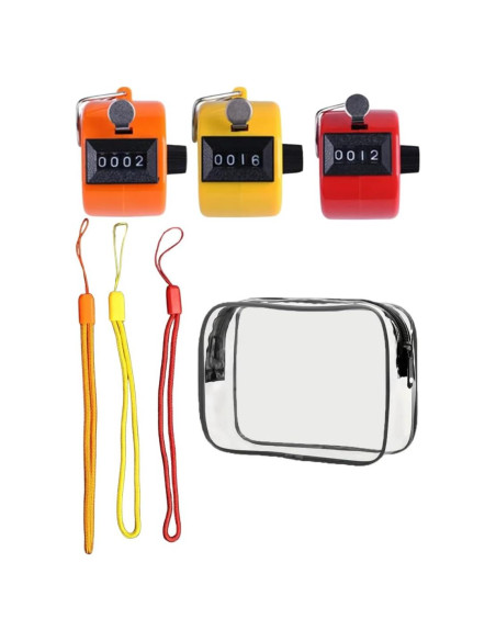 Juego de Contadores Digitales 4 Dígitos THE SMART WORKER Juego de Contadores Digitales 4 Dígitos THE SMART WORKER